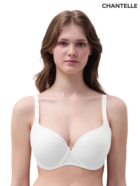 Chantelle Norah Soft Feel Smooth Underwired T-Shirt White Bra (H27616) | 90 €