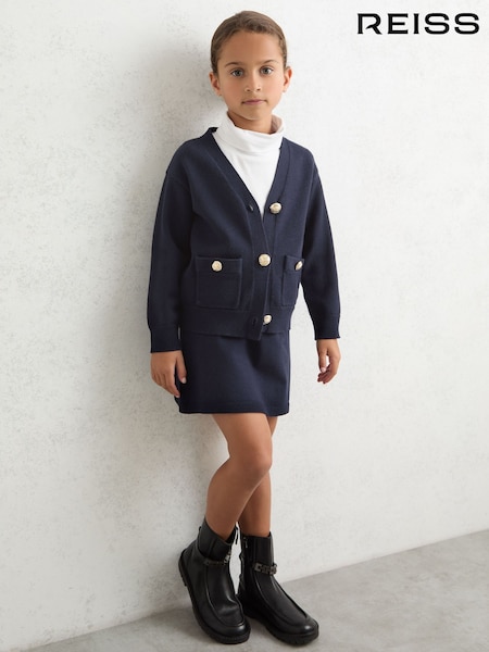 Reiss Navy Mila Cardigan (H27703) | €70