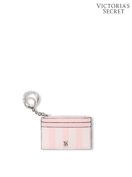 Victoria's Secret Iconic Stripe Pink Card Holder Keyring (H27935) | €20