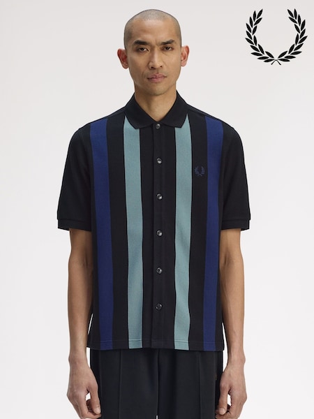 Fred Perry Vertical Stripe Polo Shirt (H28464) | ‏733 ر.ق.