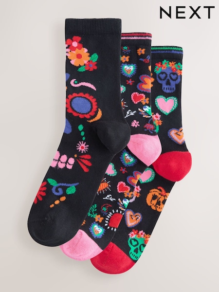 Bright Halloween - Ankle Socks 3 Pack (H28921) | € 10