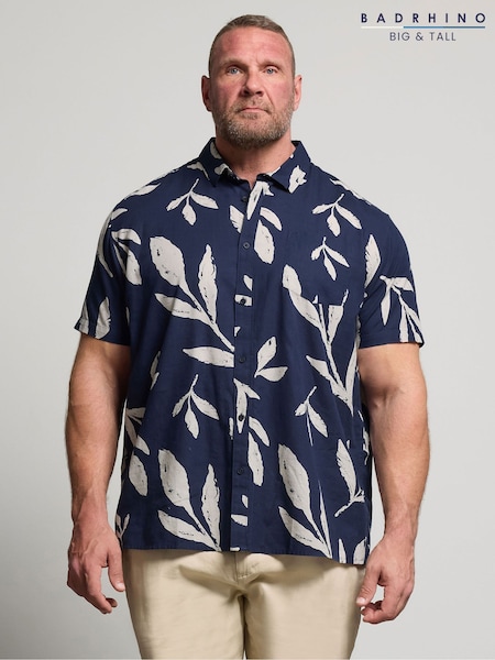 BadRhino Big & Tall Blue Shirt (H28937) | R$ 385