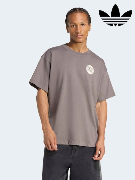 adidas Originals Charcoal Grey T-Shirt (H28966) | AED175