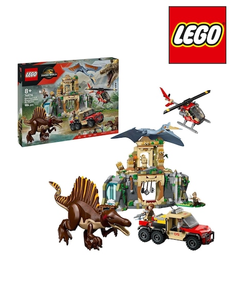 LEGO Jurassic World Spinosaurus Quetzalcoatlus Air Mission 76976 Toy (H29715) | €190
