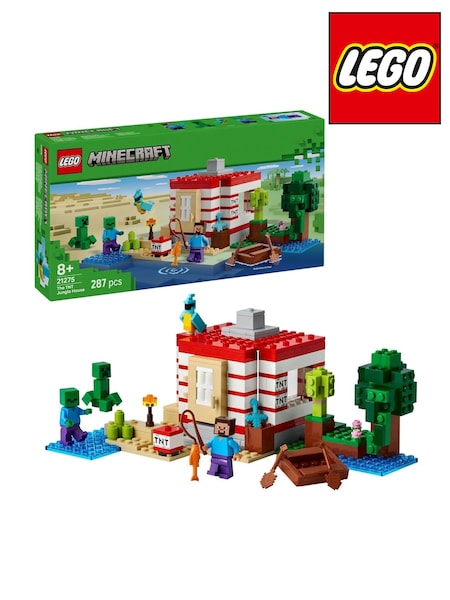 LEGO Minecraft The TNT Jungle House Toy with Figures 21275 (H29735) | € 39