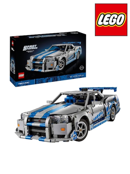 LEGO Technic 2 Fast 2 Furious Nissan Skyline GTR R34 Car Model Kit 42110 (H29742) | € 203