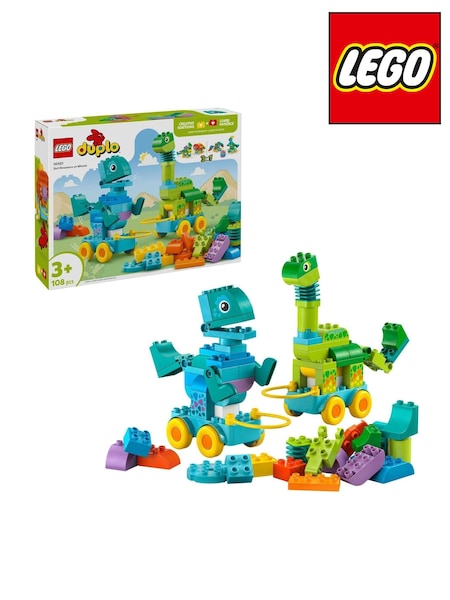 Lego DUPLO 3in1 Dinosaurs on Wheels Learning Toy Set 10451 (H29756) | 94 €