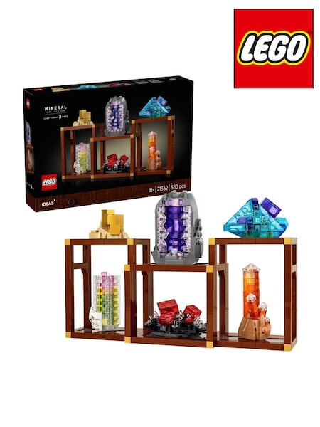 LEGO Ideas Mineral Collection Building Set for Adults 21362 (H29758) | €74