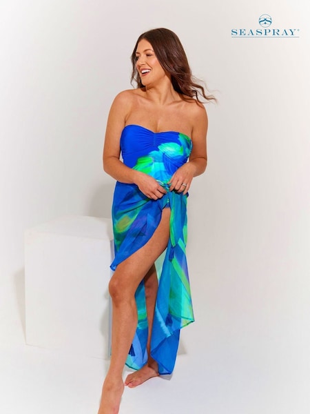 Seaspray Blue Provence Pareo Cover-Up (H29784) | €71