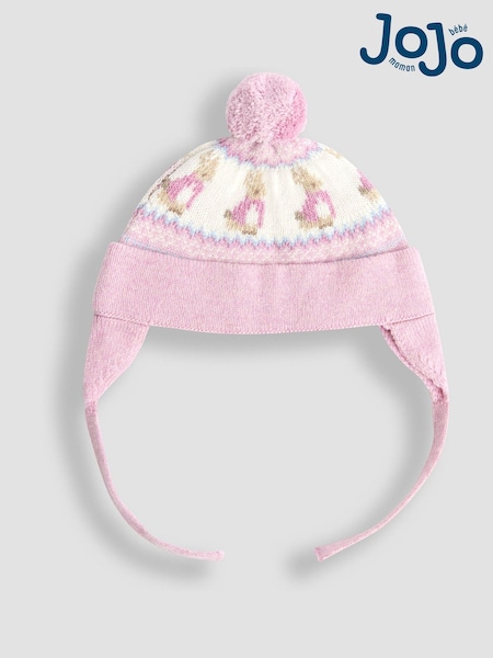 JoJo Maman Bébé Peter Rabbit™ Knit Bobble Hat (H30138) | ‏93 د.إ.‏
