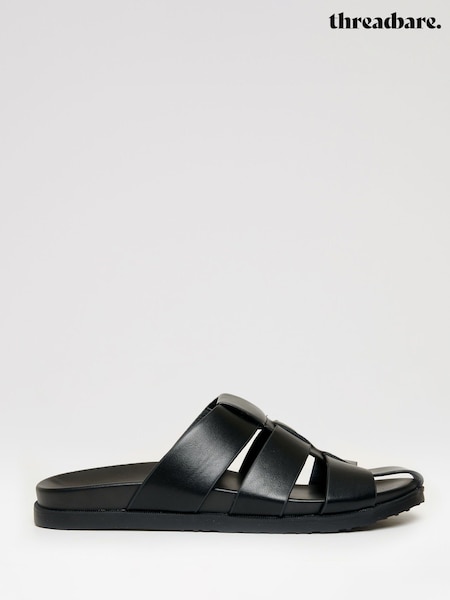 Negru - Sandale Gladiator Threadbare (H30234) | 268 LEI
