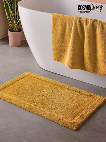 Cosmo Living Ochre Supersoft Bath Mat (H30359) | €24.50