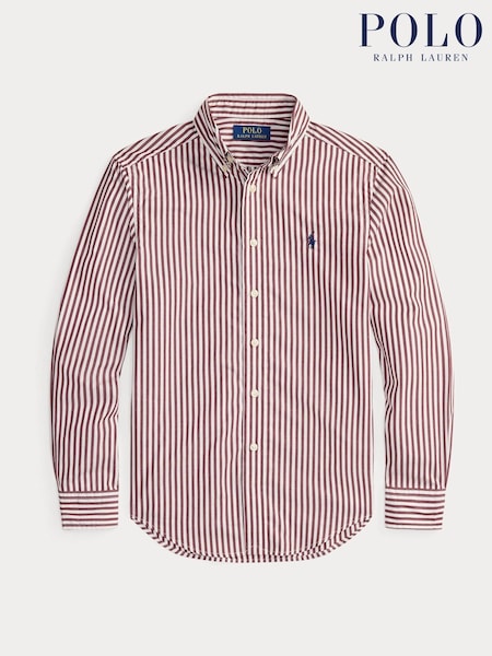 Polo Ralph Lauren Red Boys Stripe Shirt (H30534) | €99 - €105