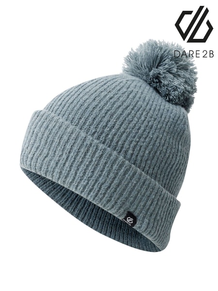 Dare 2b Grey Maya Pom Beanie Hat (H30616) | €27