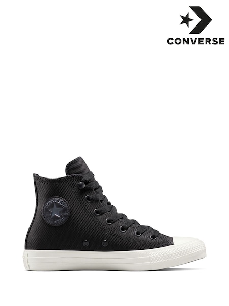 Converse Black Chuck Taylor Olders Leather Trainers (H30625) | €71