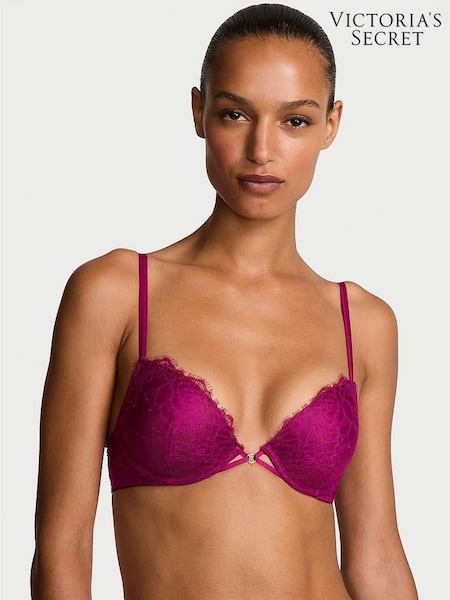 Victoria's Secret Fresh Jam Purple Push Up Lace Bra (H30790) | €65