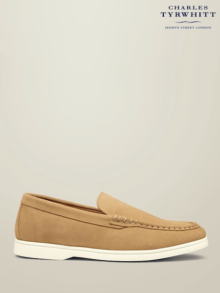 Charles Tyrwhitt Natural Slip On Loafers (H34727) | €158