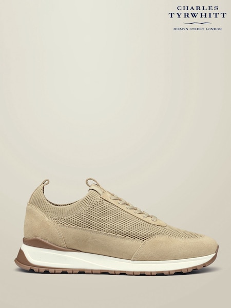 Charles Tyrwhitt Natural Knitted Trainers (H34729) | R$ 1,175