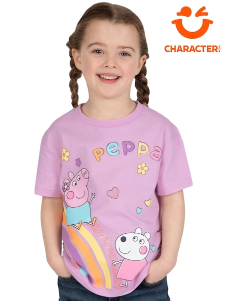 Character Purple Peppa Pig 100% Cotton T-Shirt (H34738) | 781 UAH