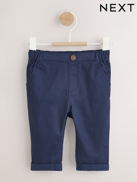 أزرق داكن - Baby Chino Trousers (0mths-2yrs) (H34773) | ‏52 ر.ق. - ‏57 ر.ق.