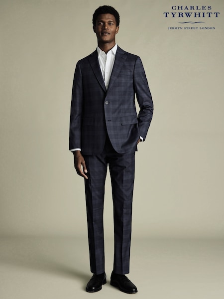 Charles Tyrwhitt Slim Fit Italian Check Trousers (H34862) | 212 €