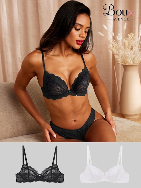 Boux Avenue Mollie 24 Plunge Bras 2 Pack (H35113) | €89