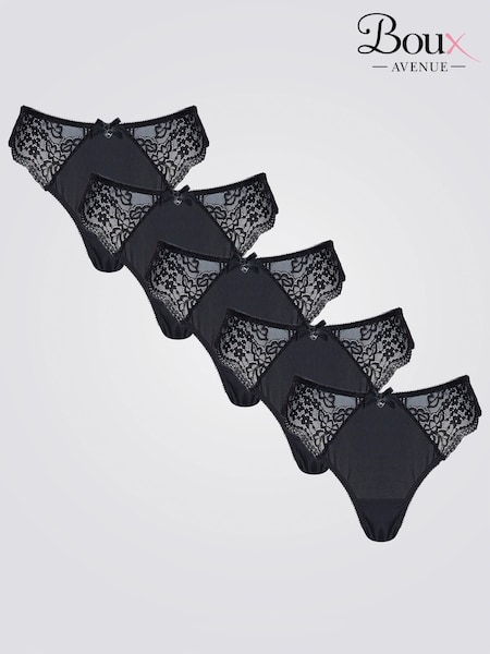Musta - Boux Avenue Paige Briefs 5 Pack (H35175) | €71