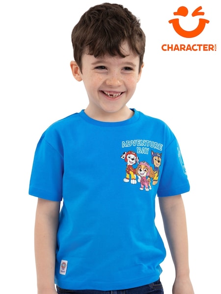 Character Blue PAW Patrol Skye Marshall Chase 100% Cotton T-Shirt (H35357) | ₪85