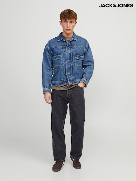 JACK & JONES Black Alex Baggy Fit Jeans (H36265) | €41