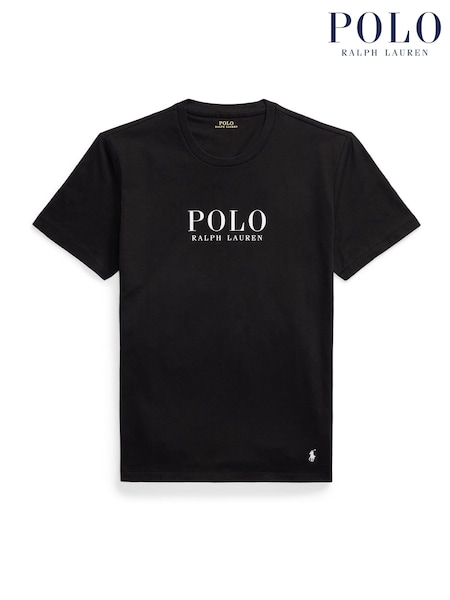 Polo Ralph Lauren Black Large Logo Crew Neck T-Shirt (H36696) | €99