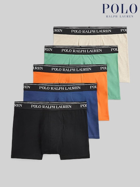 Blau - Polo Ralph Lauren Classic Stretch Boxers 5 Pack (H36744) | 117 €