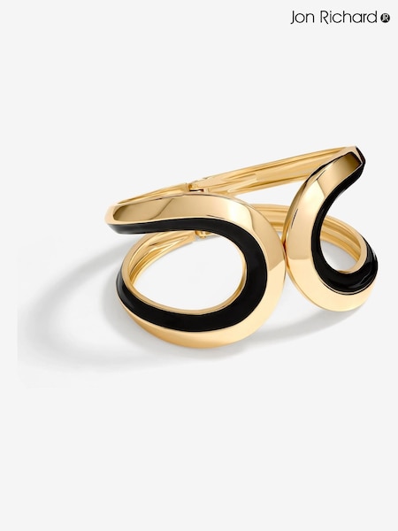 Jon Richard Gold Tone And Enamel Cuff Bracelet (H37565) | €36