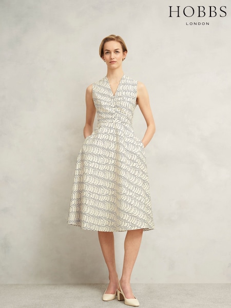 Hobbs Grey Ruthie Dress (H37717) | 886 QAR
