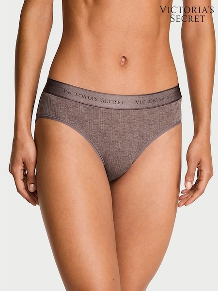 Victoria's Secret Cocoa Blush Heather Nude Hipster Modal Logo Knickers (H37801) | €13
