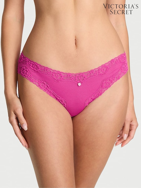 Victoria's Secret Allure Pink Bikini Lace Waist Knickers (H37820) | €13