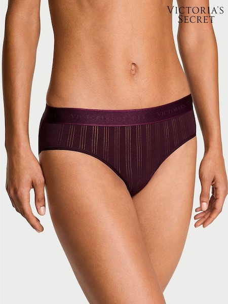 Victoria's Secret Winter Wine Purple Hipster Modal Logo Knickers (H37873) | €13