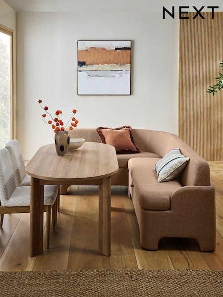 Dry Handle Boucle Ebony Banquette (H39009) | €1,855