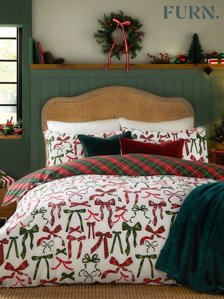Furn Berry Pine Nathalie Bows Duvet Set (H39112) | €27 - €50