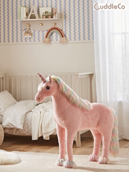 Cuddleco Rainbow Standing Unicorn Stuffed Animal (H39338) | €93