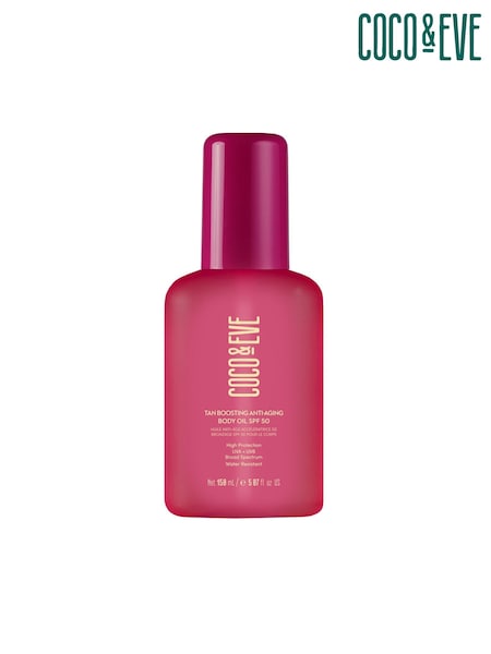 Coco & Eve Sunny Honey Tan Boosting Anti-Aging SPF50 Body Oil 150ml (H39401) | €39