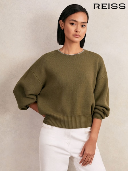 Reiss Sage Green Nadia Jumper (H39813) | €225