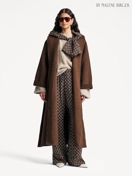By Malene Birger Brown Trullem Coat (H40662) | €984