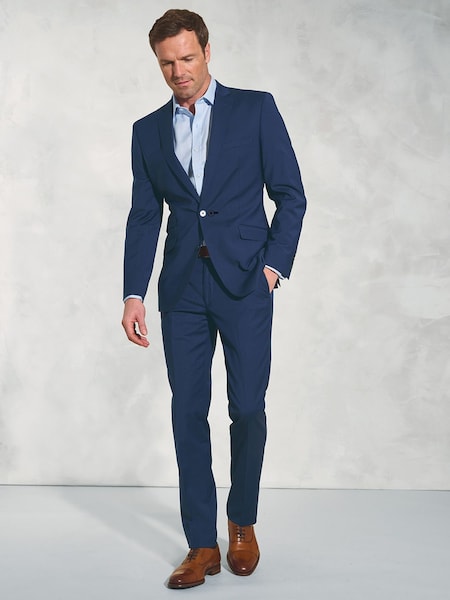 Brook Taverner Blue Cassino Slim Fit Jacket (H41033) | R$ 1,470