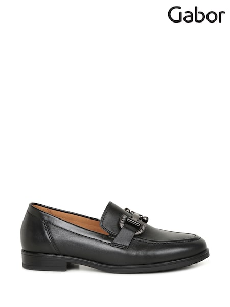 Gabor Dupri Leather Black Shoes (H41117) | €178