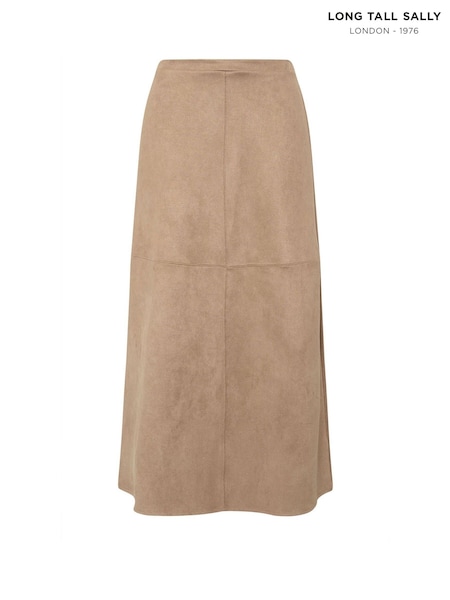 Long Tall Sally Suedette A line Skirt (H41696) | ‏216‏₪