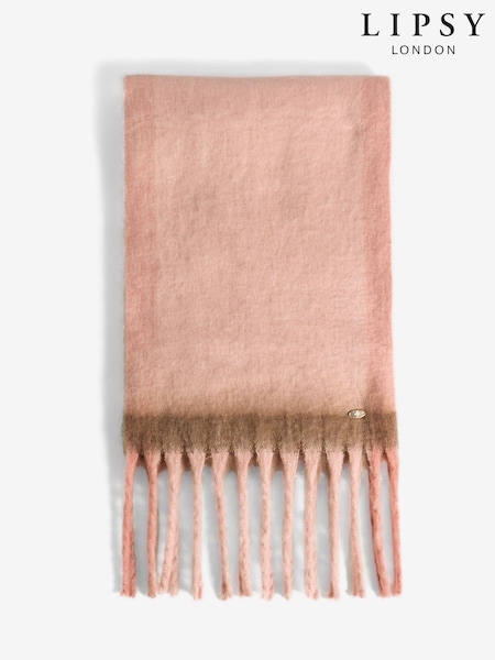 Lipsy Pink Cosy Brushed Scarf (H42040) | €31.50
