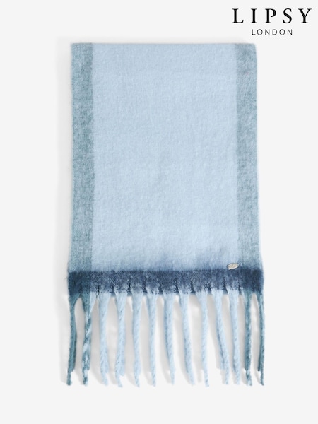 Lipsy Blue Cosy Brushed Scarf (H42041) | €25