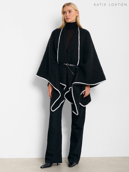 Katie Loxton Whipstitch Cape With Belt (H42543) | 78 €