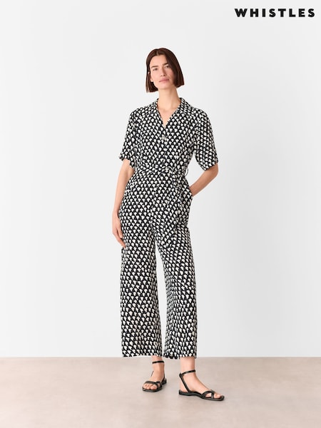 Whistles Abstract Triangle Jumpsuit (H42736) | R$ 1.470