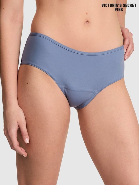 Victoria's Secret PINK Dusty Iris Blue Hipster Period Knickers (H43174) | €19.50